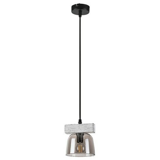 Závěsné svítidlo Cardamom stříbrný dub E14 1×40W RABALUX 3118