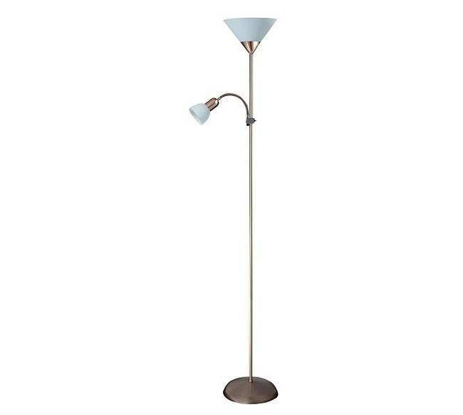 Stojací lampa Action 4064 lp2 chrom