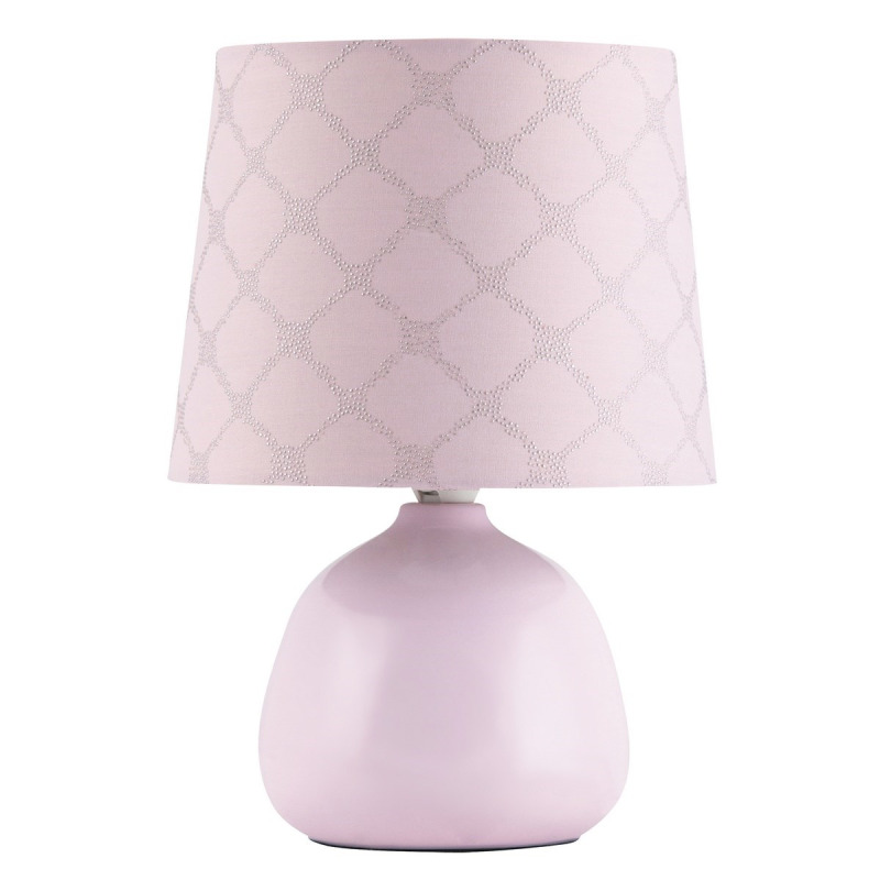 Noční lampička Ellie růžová E14 1×40W RABALUX 4384