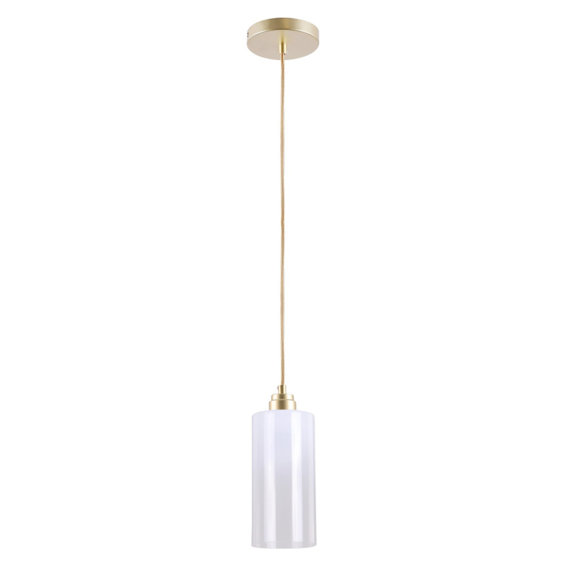 Rabalux Závěsné svítidlo Panthea, zlatá/bílá, pr. 12 cm