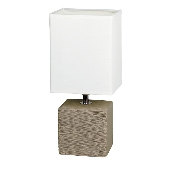 Noční lampička Orlando kakaová E14 1×40W RABALUX 4930