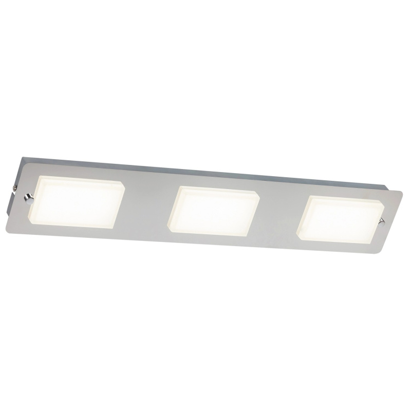 Rabalux Koupelnové svítidlo Ruben, IP44, 3x4,5 W, 3x387 lm, 4000 K, chrom