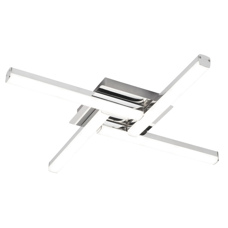 Rabalux Stropní koupelnové LED svítidlo Antonia IP44, 4x6 W, 2200 lm, 4000 K