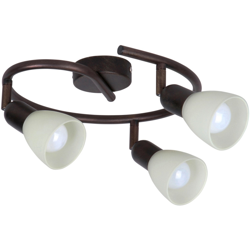 Rabalux 3bodové stropní svítidlo SOMA antická hnědá max. 3x40W E14 pr. 80x600 mm