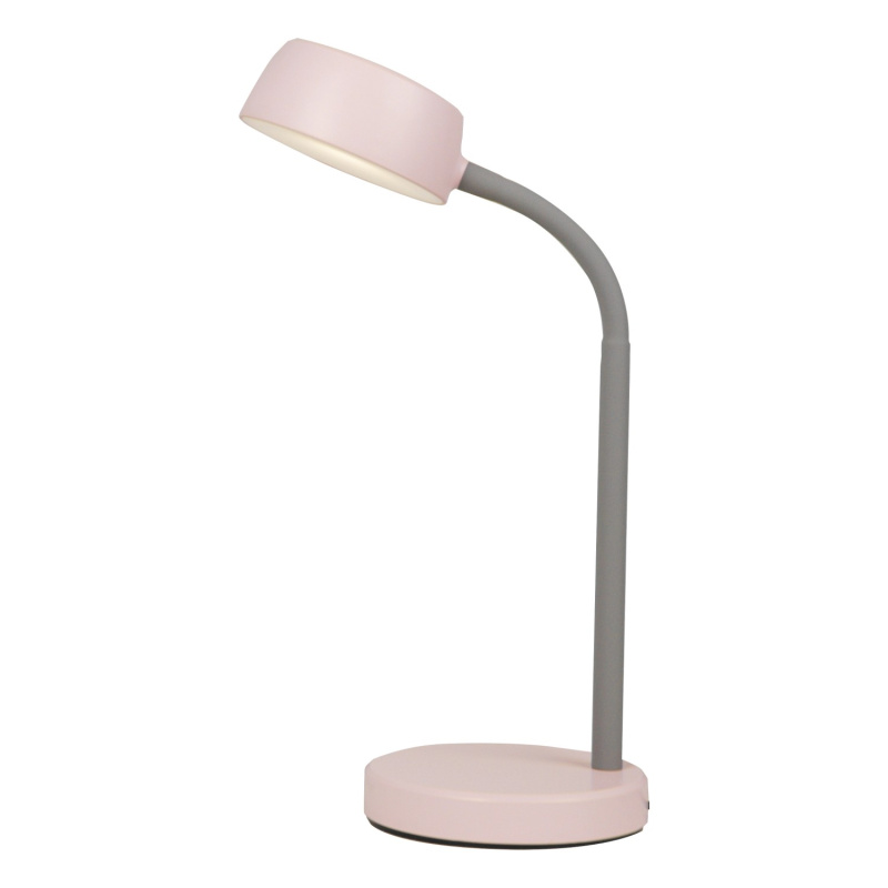 Rabalux Stolní LED lampa Berry, 4,5 W, 350 lm, 4000 K, růžová, pr. 14 x 35 cm