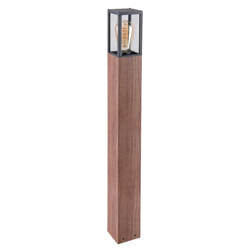 Venkovní sloupkové svítidlo Wales dub E27 1×60W RABALUX 7197