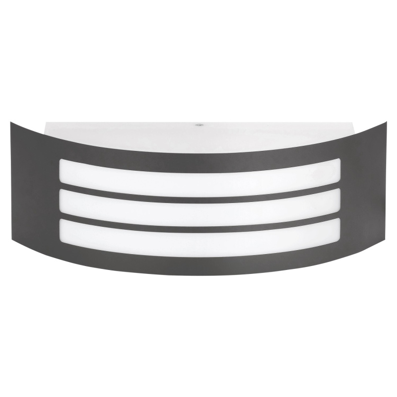 Rabalux Venkovní nástěnné svítidlo Roma, antracitová, 31,8 x 10 cm