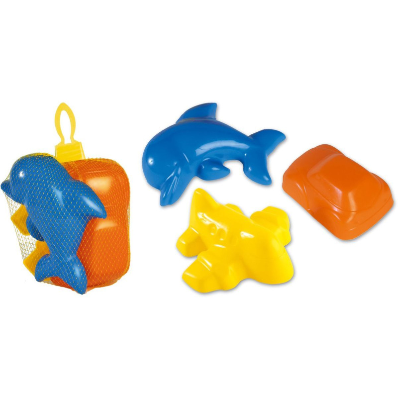 Teddies DOHÁNY Formičky na písek 3 ks