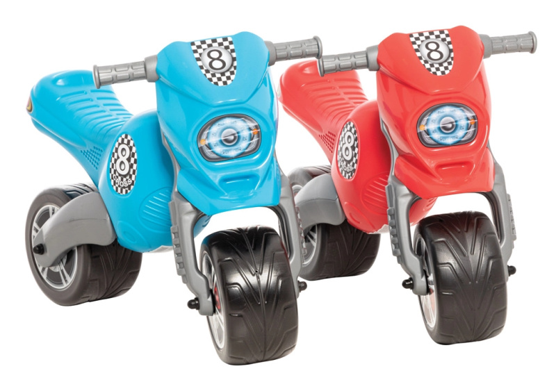 Dohány motorka Cross maxi velká červené