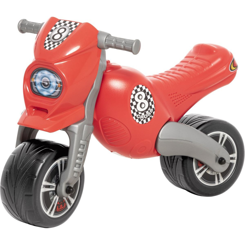 Dohány motorka Cross maxi velká červené