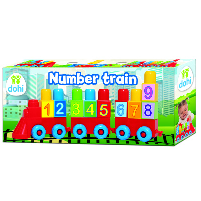 Dohány 680 Kostky maxi bloks čísla v kartonu