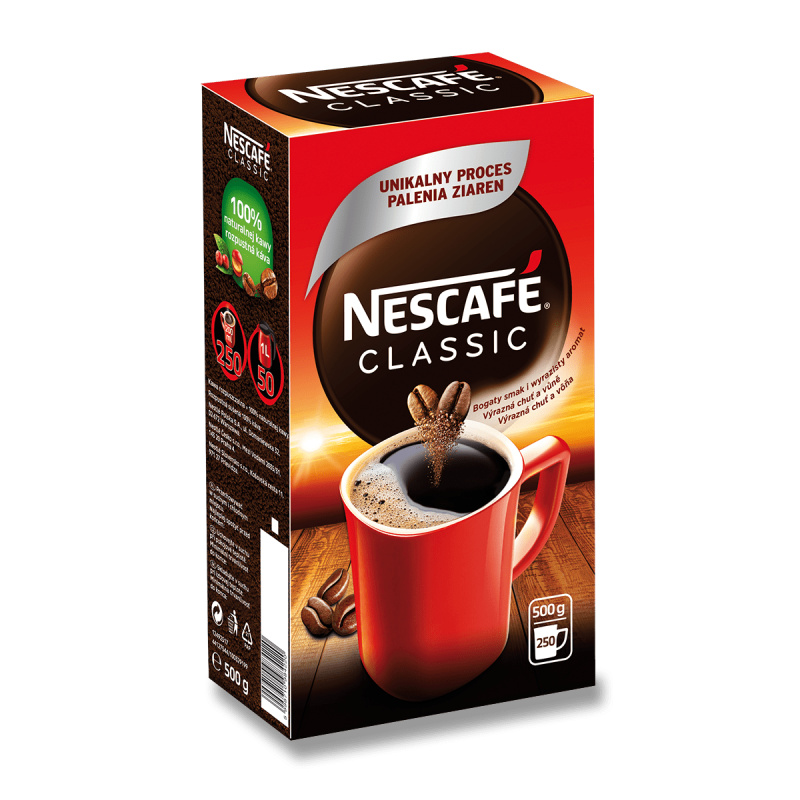 Instantní káva Nescafé Classic - 500 g
