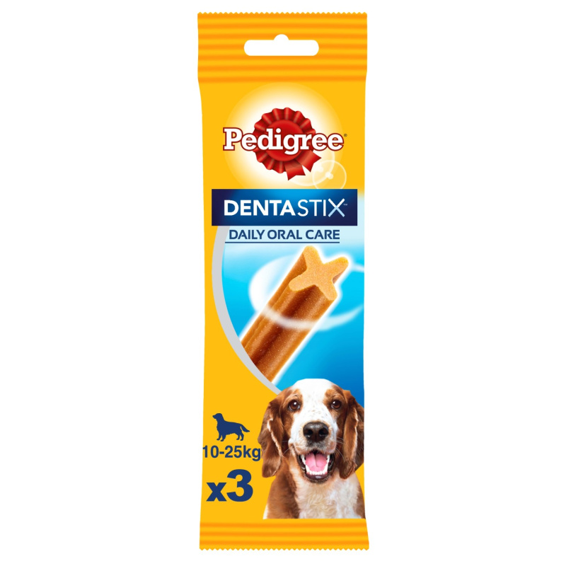 Pedigree Pochoutka Denta Stix Medium 77 g (3 ks)
