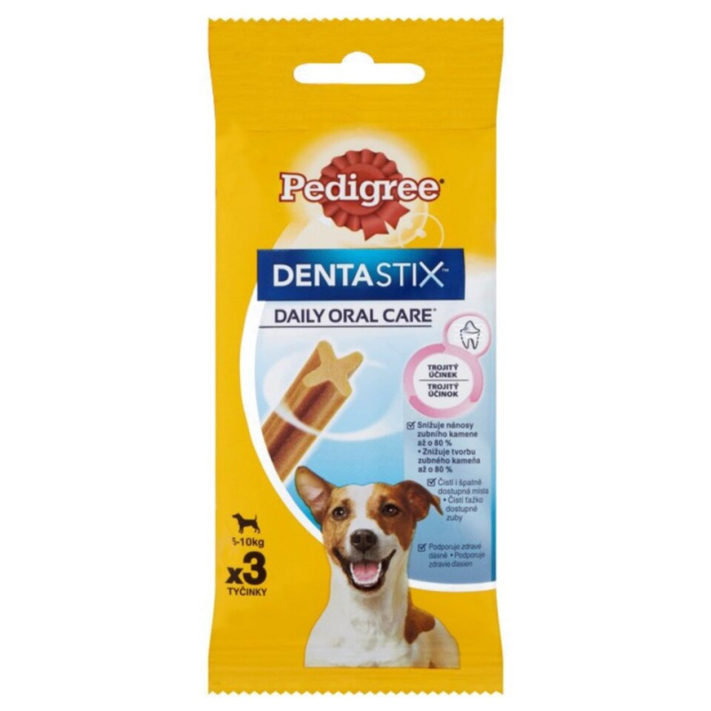 Pedigree pochoutka dentastix small 3pack 45g