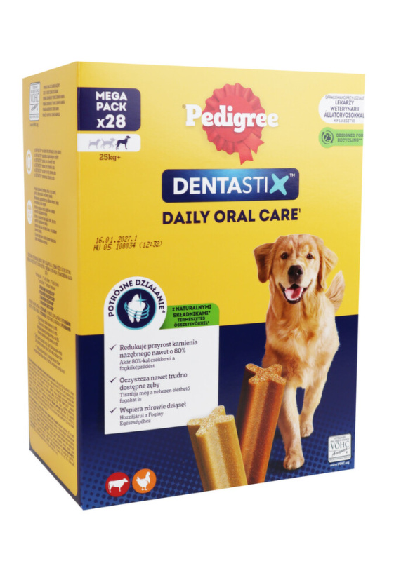 Pedigree Pochoutka Denta Stix Maxi 28ks 1080g