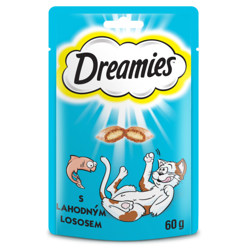 Whiskas Dreamies Pochoutka 60g - Losos
