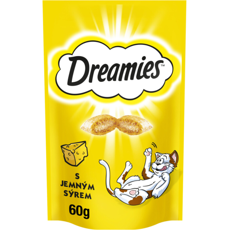 Whiskas Dreamies Pochoutka 60g - Sýr
