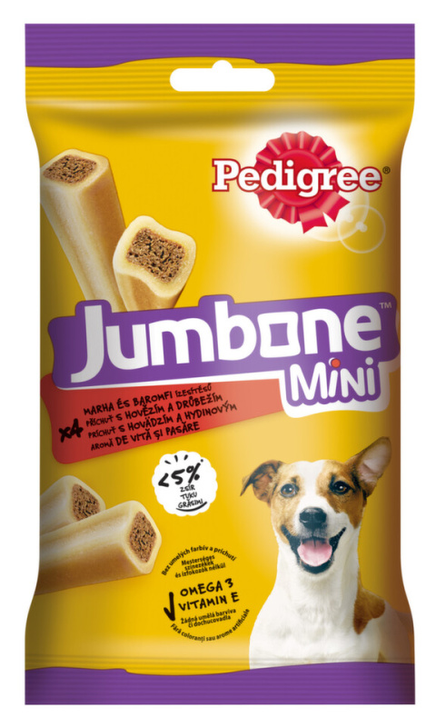 Pedigree poch.Jumbone Small Beef&Poultry 160g