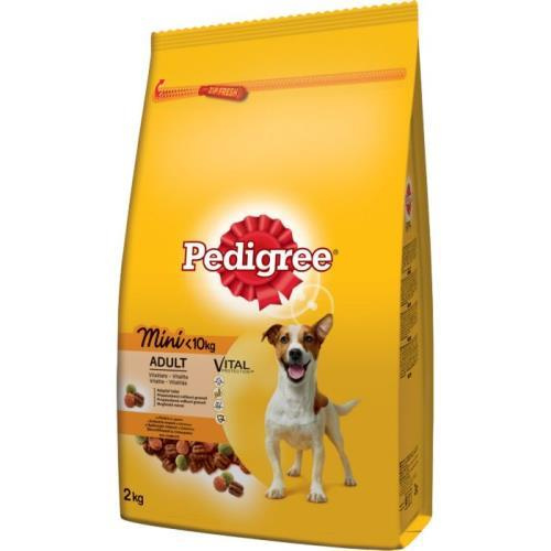 Pedigree granule mini adult drůbeží se zeleninou 500g