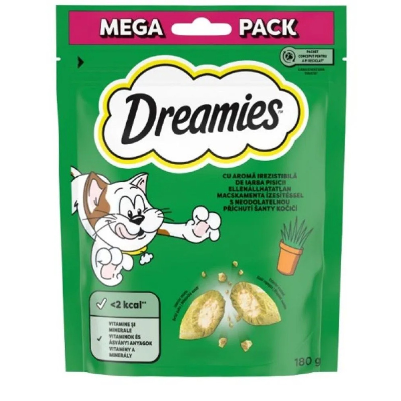 Dreamies Pochoutka pro kočky Catnip, 180 g