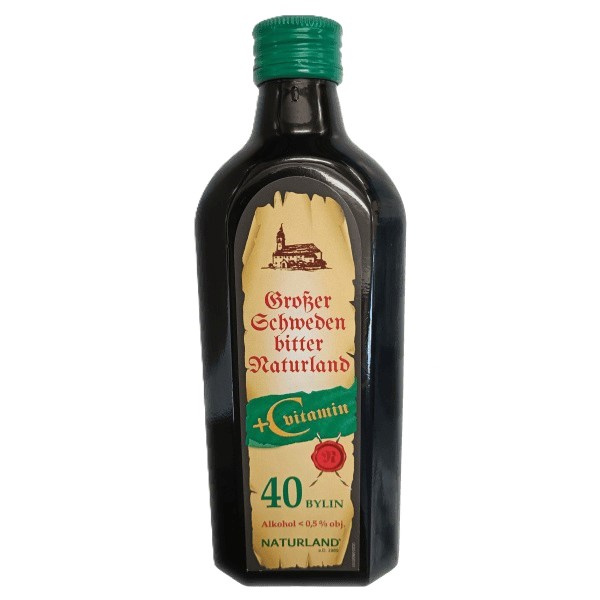 NATURLAND Švédské kapky + vitamin C 250ml