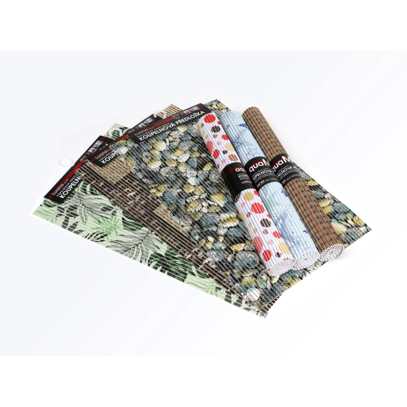 LUANA Pěnová koupelnová předložka Aquamat, různé druhy, 65 x 100 cm, 1 ks