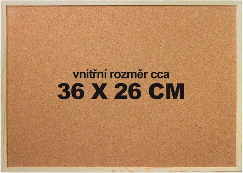 Korková podložka na puzzle VICTORIA 36 × 26 cm