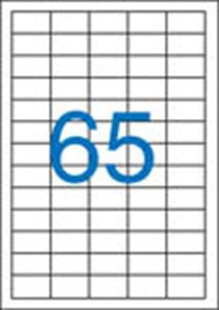 Victoria Samolepicí etikety A4 100 ks - 38 × 21,2 mm