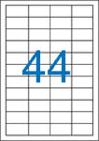 Victoria Samolepicí etikety A4 100 ks - 48,5 × 25,4 mm