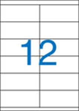 Victoria Samolepicí etikety A4 100 ks - 105 × 48 mm