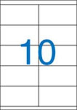 Victoria Samolepicí etikety A4 100 ks - 105 × 57 mm