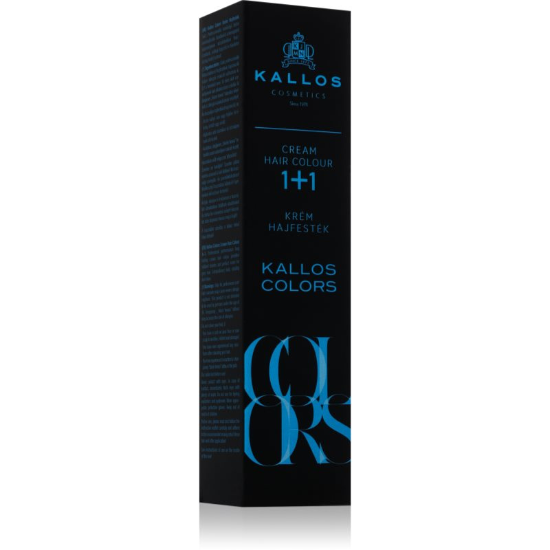 Kallos Colors Cream Hair Colour barva na vlasy odstín 5V - Violet Red 60 ml