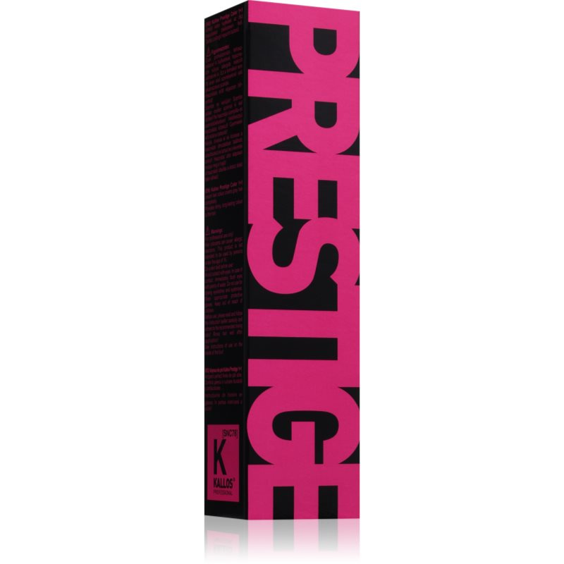 Kallos Prestige Cream Hair Color permanentní barva na vlasy odstín Light Blond 60 ml