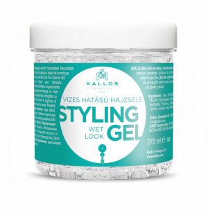 Kallos Kallos Classic Styling Gel gel na vlasy s mokrým efektem ultra silná fixace Wet Look 275 ml