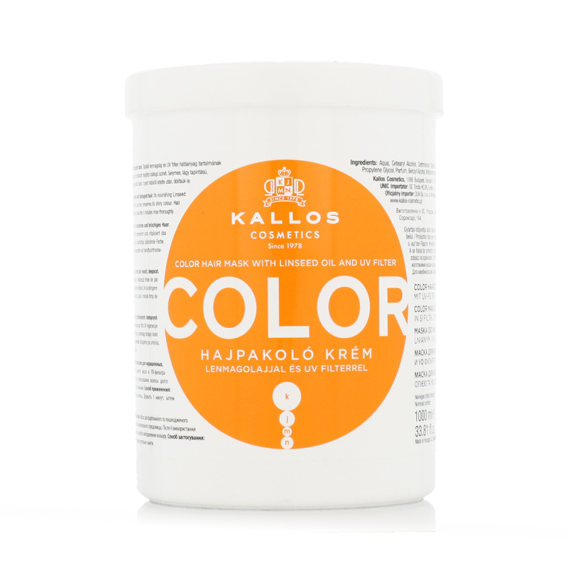 Kallos KJMN Professional Color maska pro barvené vlasy mix barev 1000 ml