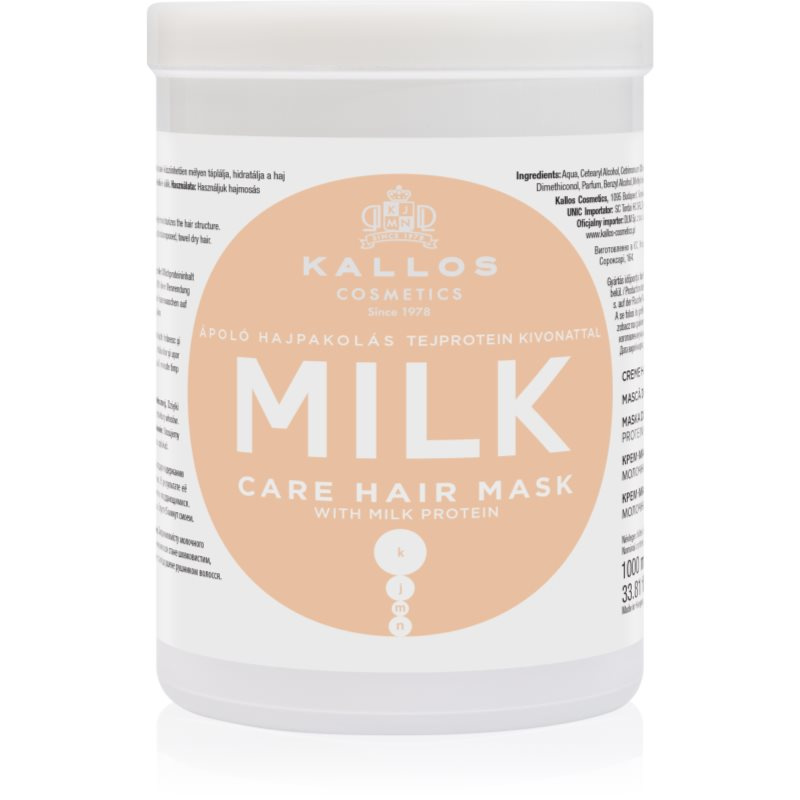 Kallos KJMN Professional Milk maska s mléčnými proteiny 1000 ml