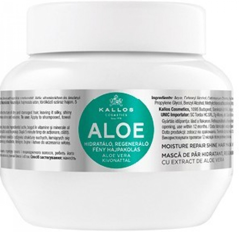 Kallos KJMN Professional Aloe hydratační maska s aloe vera 275 ml
