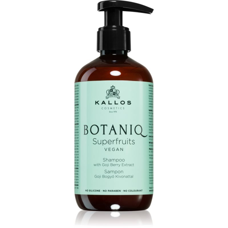 Kallos Botaniq Superfruits posilující šampon s rostlinnými extrakty 300 ml