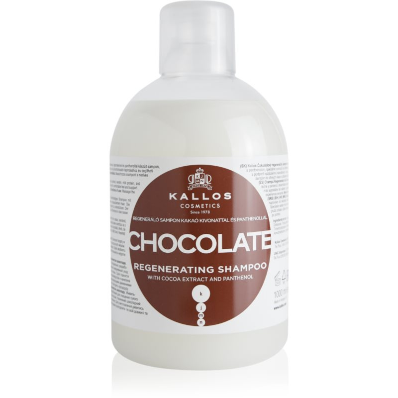 Kallos KJMN Professional Chocolate regenerační šampon 1000 ml