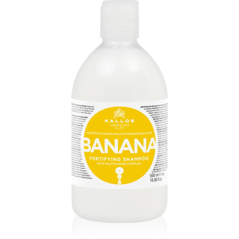 Kallos KJMN Professional Banana posilující šampon 500 ml