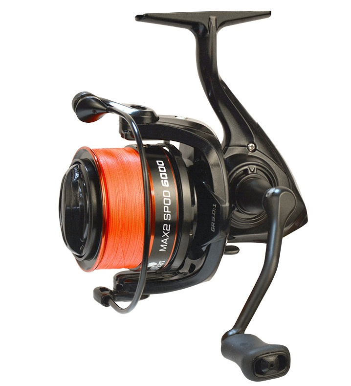 Carp expert naviják max2 spod 6000 + splétaná šňůra
