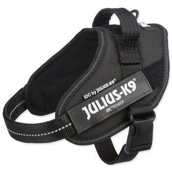 Postroj Trixie Julius-K9® IDC® černý S/Mini: 49–67cm*22mm