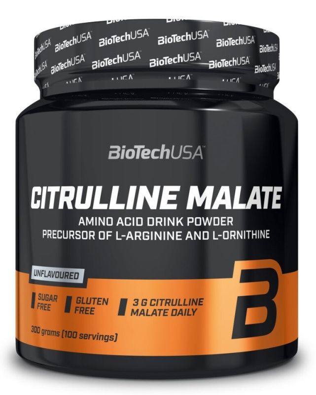 BioTech USA Citrulline Malate, 300 g Příchuť: Neochucený