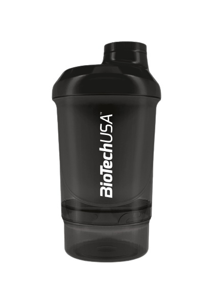 Biotech USA BioTechUSA šejkr Wave+ Nano 300ml +150ml - černá