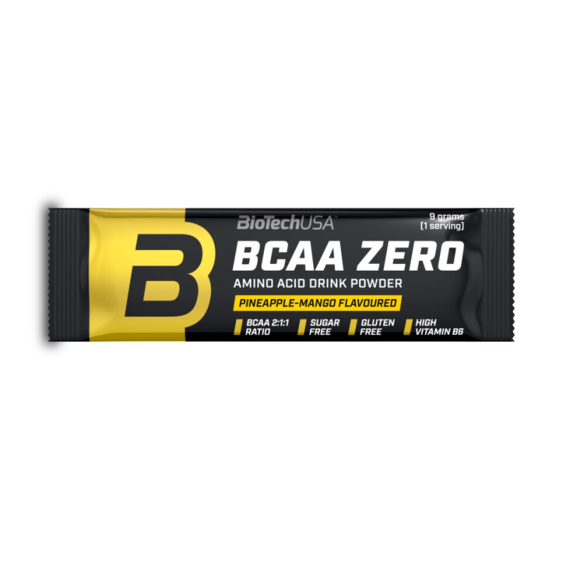 Biotech USA BioTechUSA BCAA Flash ZERO vzorek 9 g - ananas/mango
