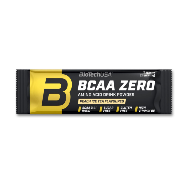 Biotech USA BioTechUSA BCAA Flash ZERO vzorek 9 g - ledový čaj broskev