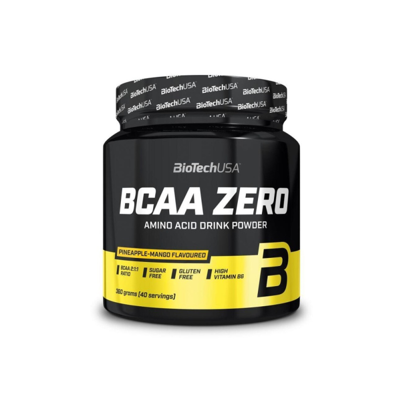 Biotech USA BCAA ZERO 360 g Příchuť: Mango/Ananas