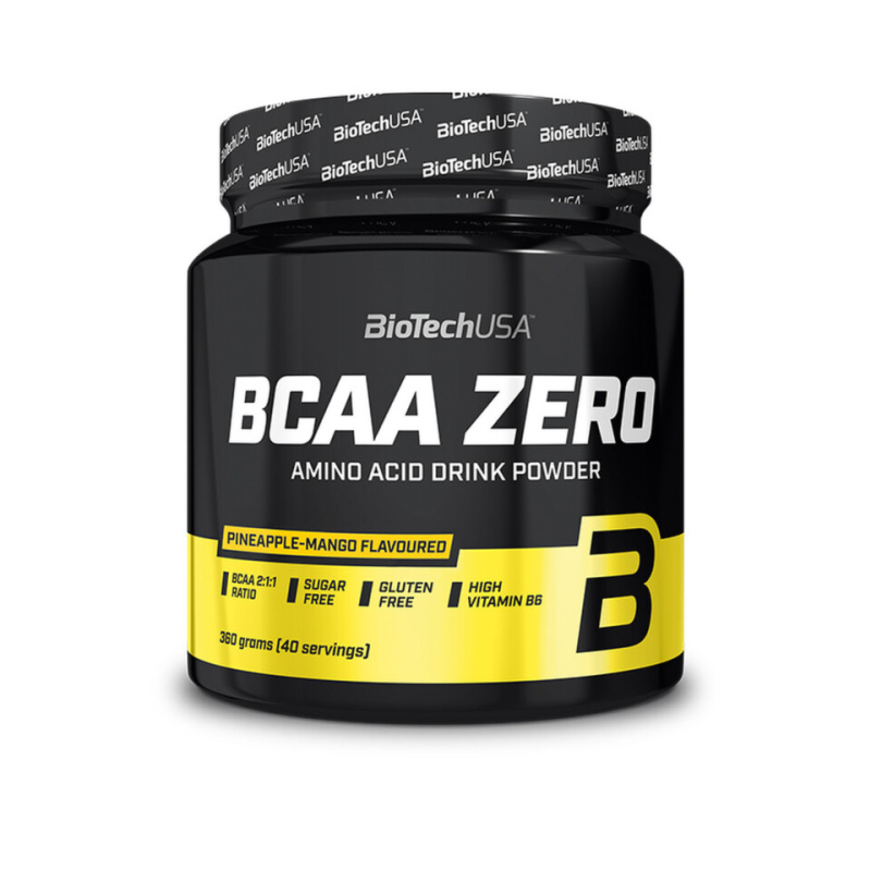 Biotech USA BCAA ZERO 360 g Příchuť: Mango/Ananas