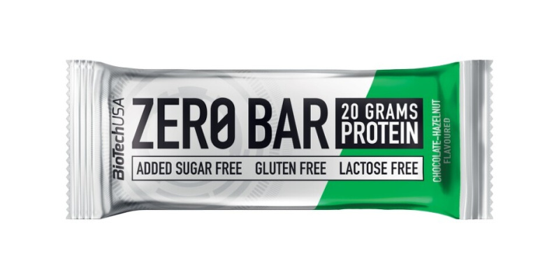 BioTech USA Zero Bar, proteinová tyčinka, 50 g Příchuť: Čokoláda/Oříšek