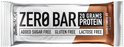 BioTech USA Zero Bar, proteinová tyčinka, 50 g Příchuť: Čokoláda